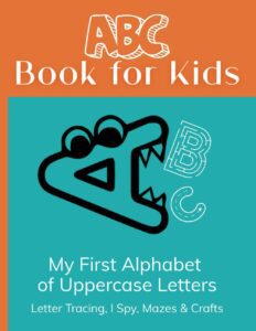 ABC Book for kids with uppercase letters