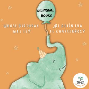 Cover of the bilingual book Spanish English